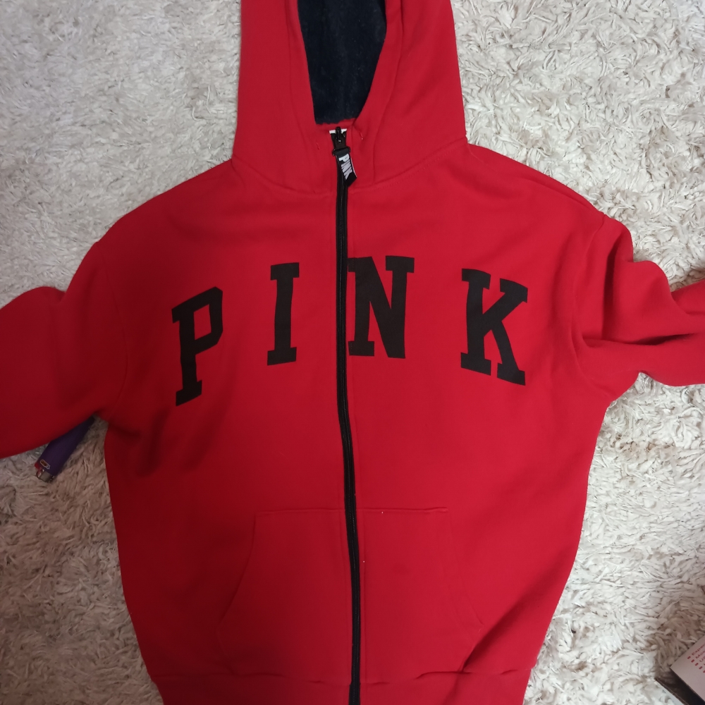 PINK Victoria's Secret Red Hoodie